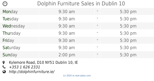 Bargaintown Dublin Opening Times Tel 353 1 460 4137